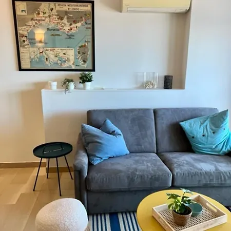 Сasa de vacaciones Sea View Near Ilette - Sleeps 4 - Parking